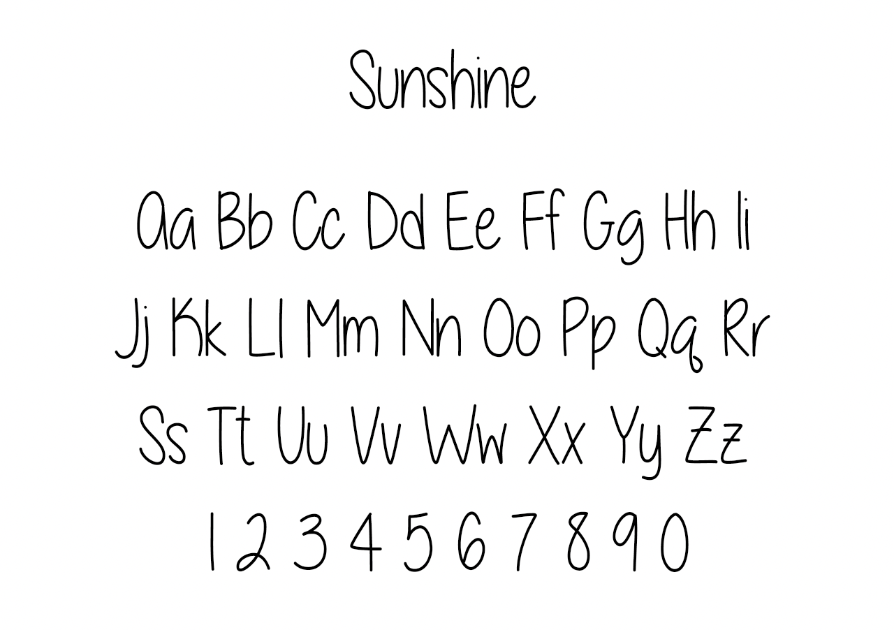 Personalisierte Herzperle - Buchenholz - Schriftart "Sunshine"