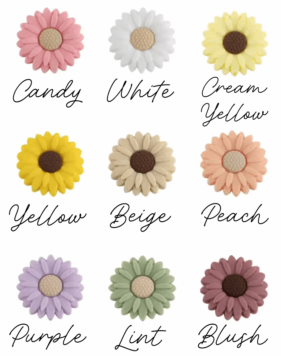 Personalisierter Schlüsselanhänger - Blümchen - 8-10cm