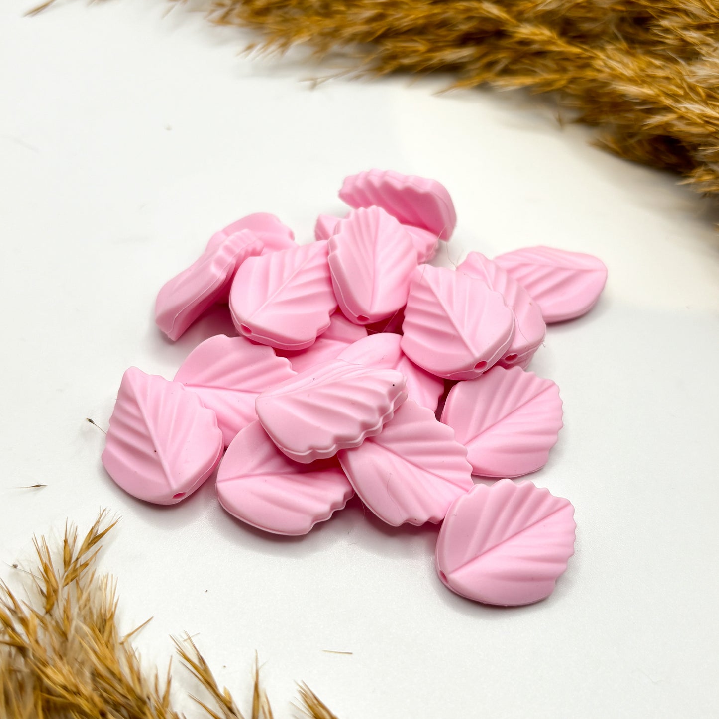 Silikonperle "Blatt"