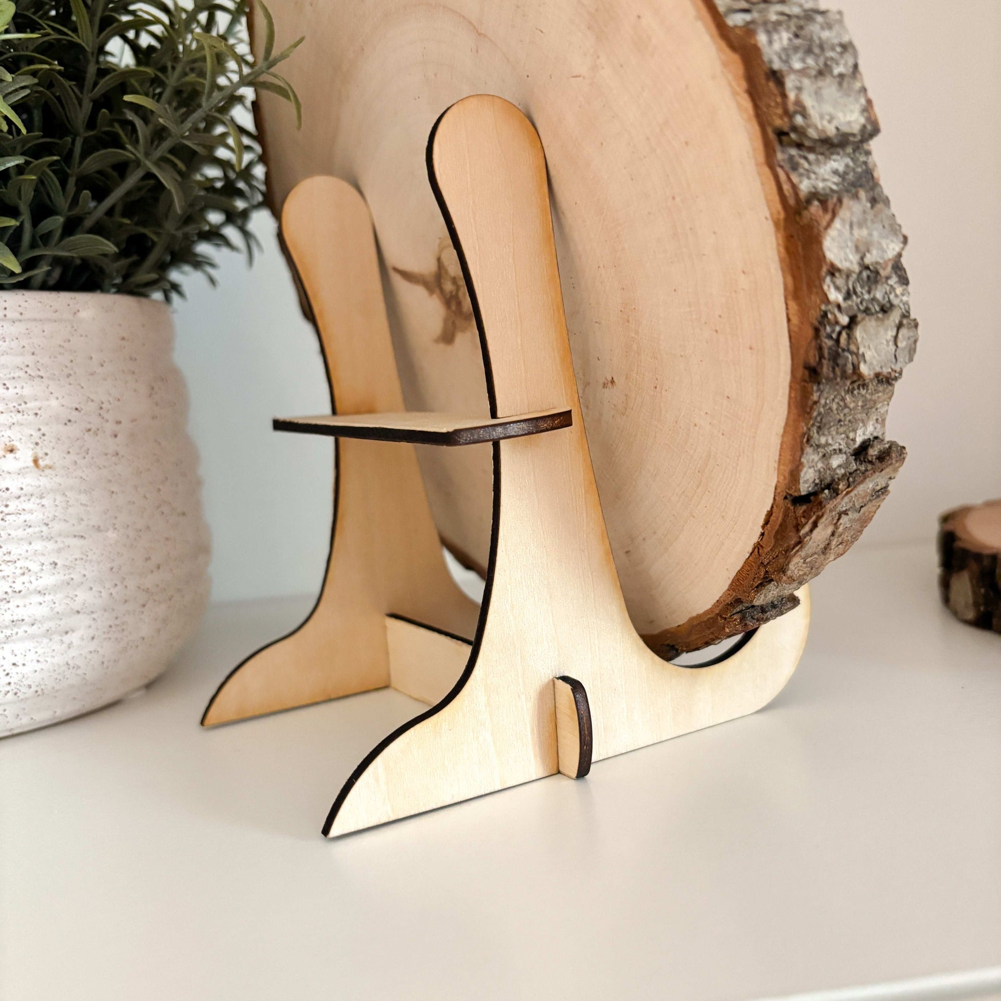 Echtholzscheibe mit Fotogravur - Esche oder Erle - 16 bis 30cm